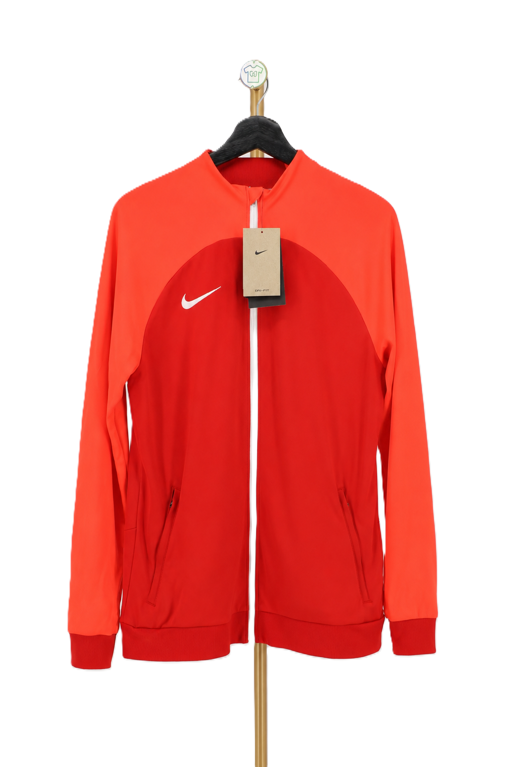 Bluza Nike dri fit rozpinana z białym zamkiem na wieszaku