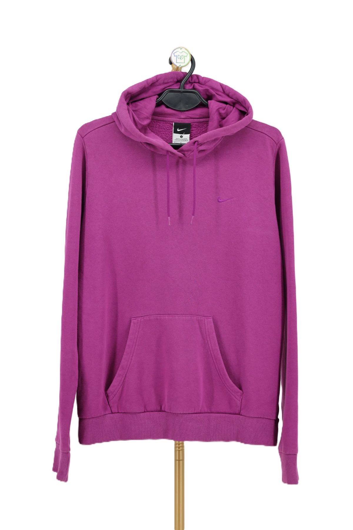 Bluza z kapturem Nike kangurka z kieszenią na wieszaku.